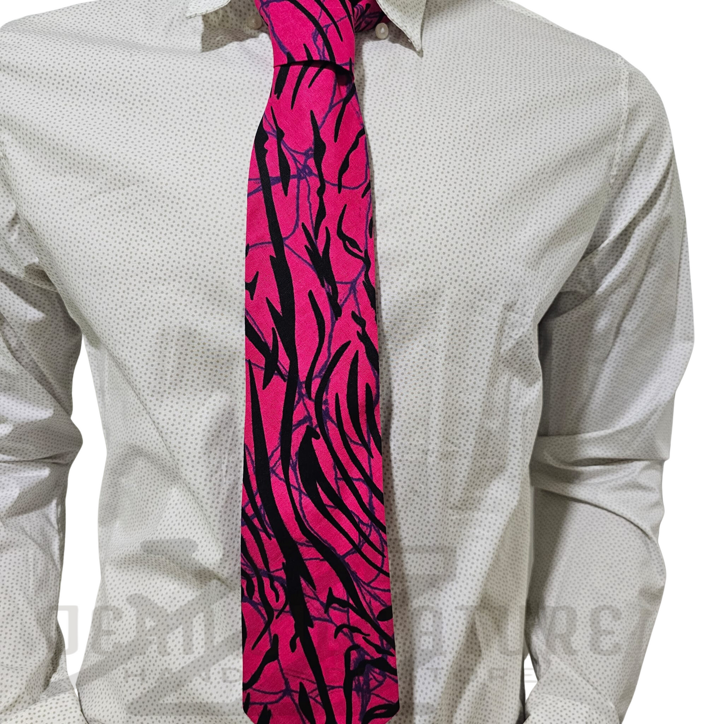 Elewa Men African Print Necktie - 01