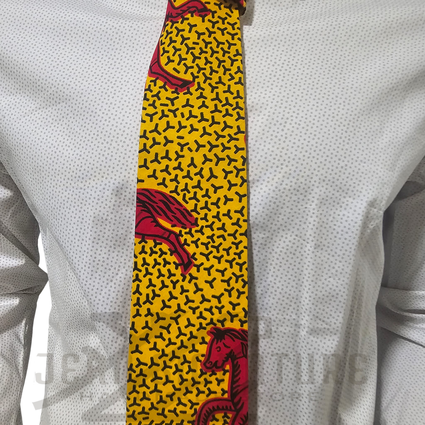 Elewa Men African Print Necktie - 03