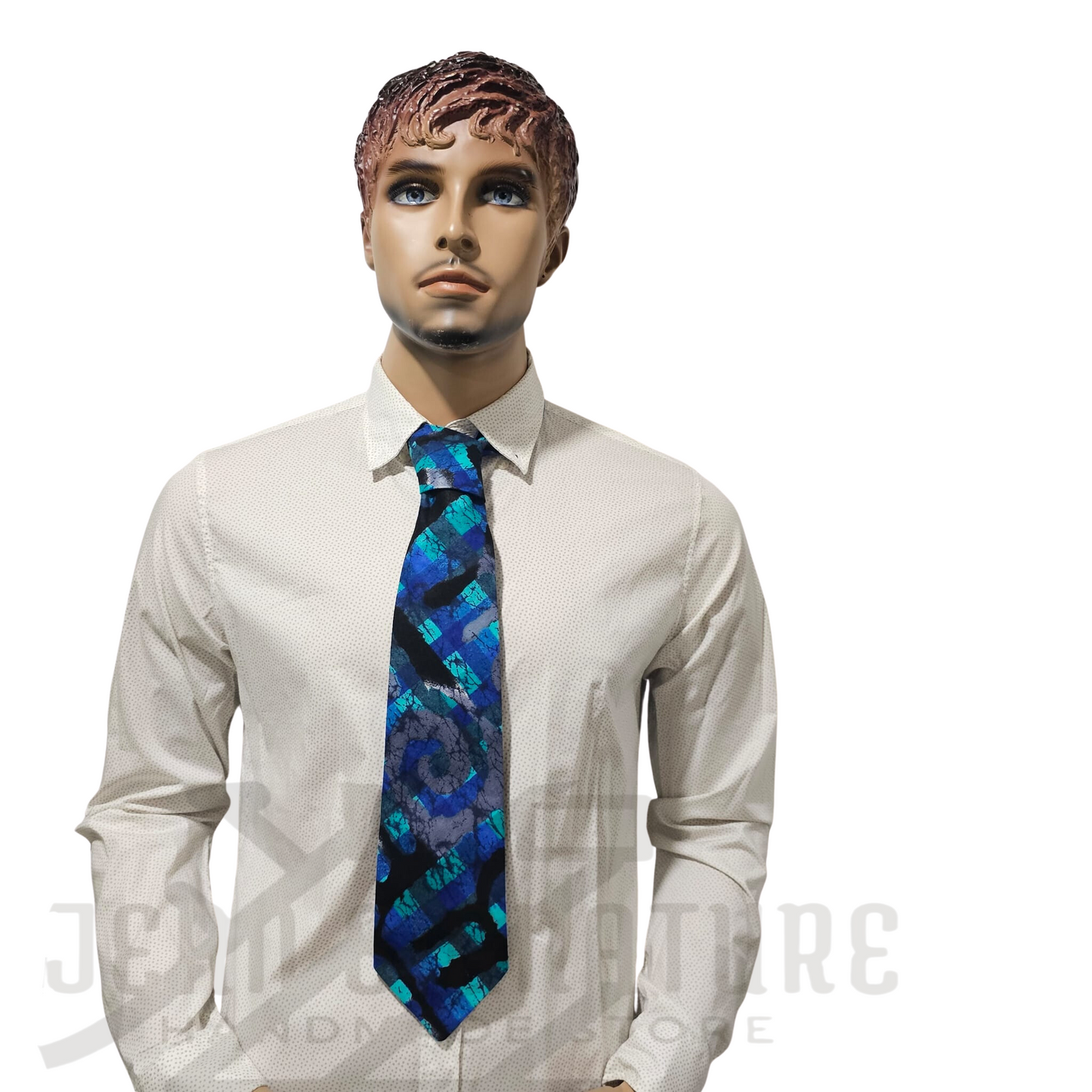 Elewa Men African Print Necktie - 02