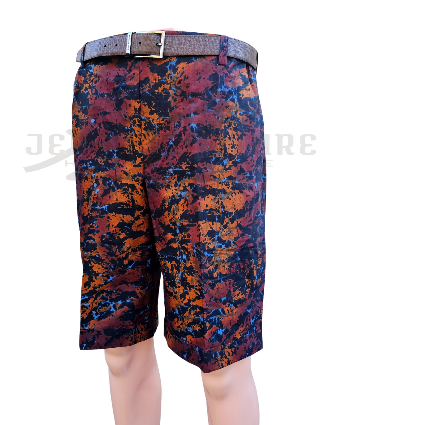 Dara African Print Men Shorts - 01