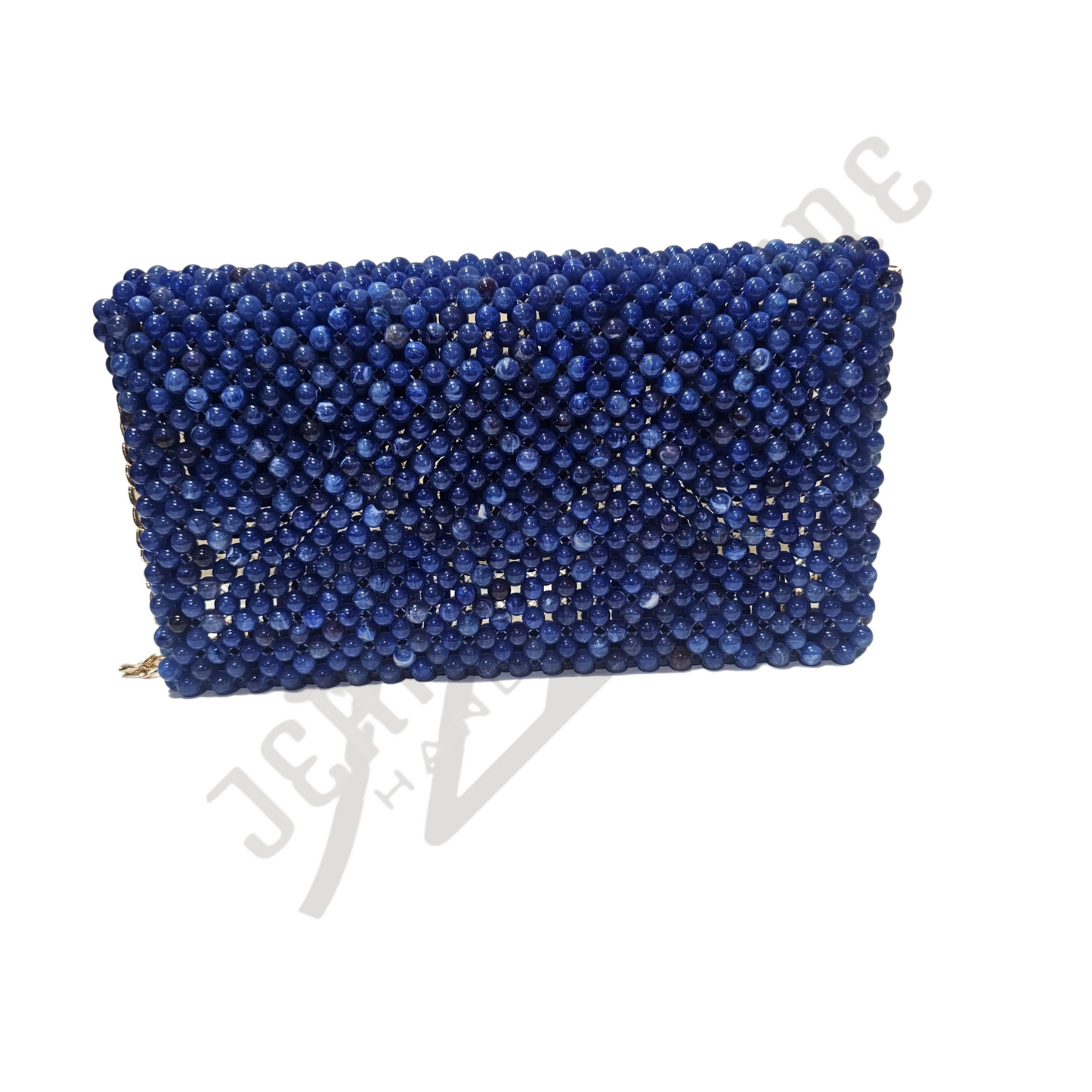 Emily Beaded Clutch Bag (Royal Blue) - 01