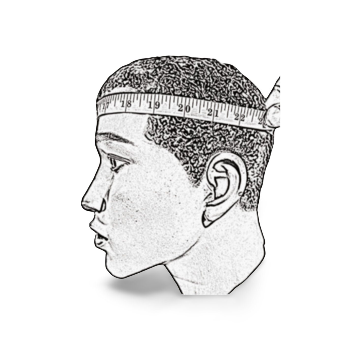 Awo African Men Cap 02 - Black