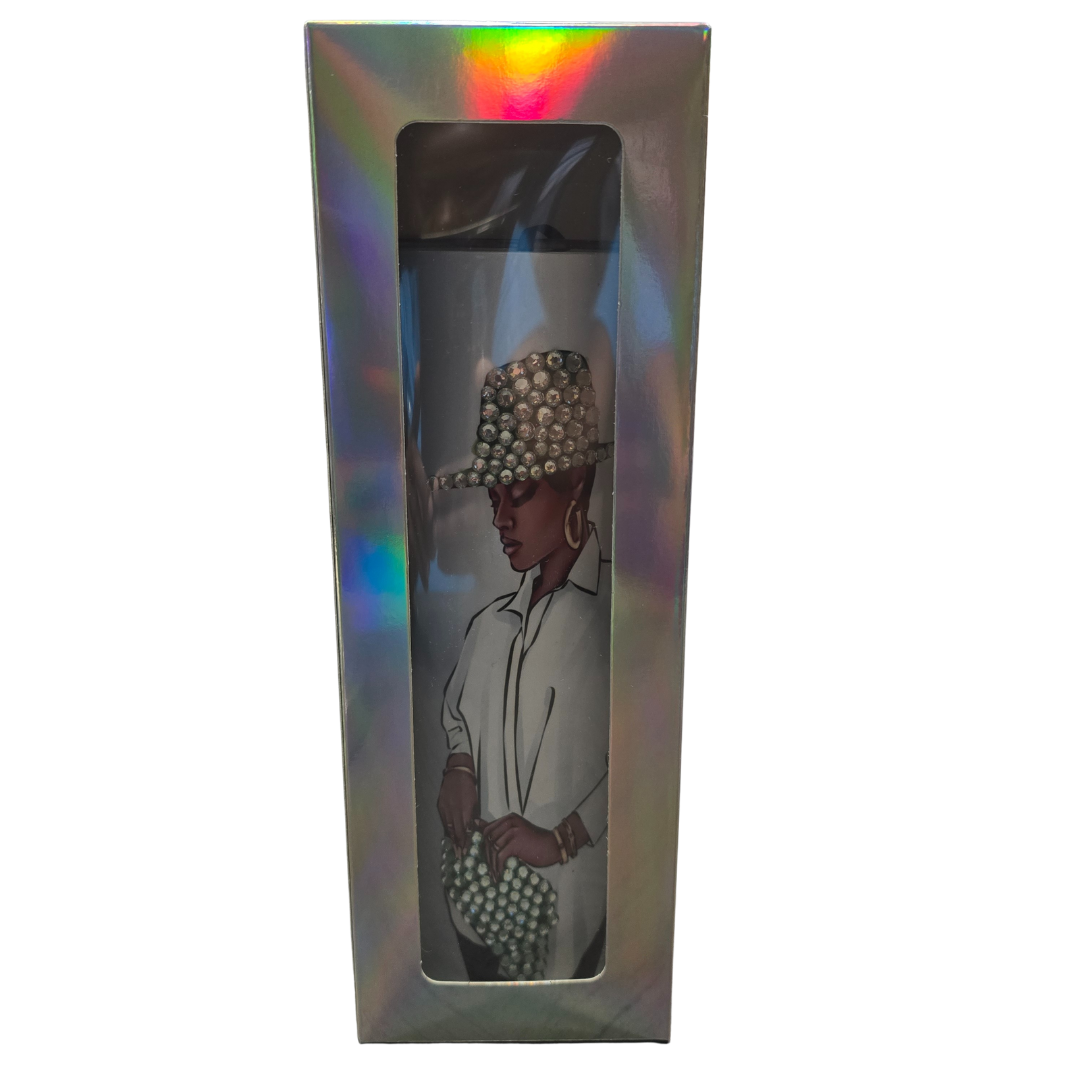 Kayla Hat/Clutch Tumbler - Green