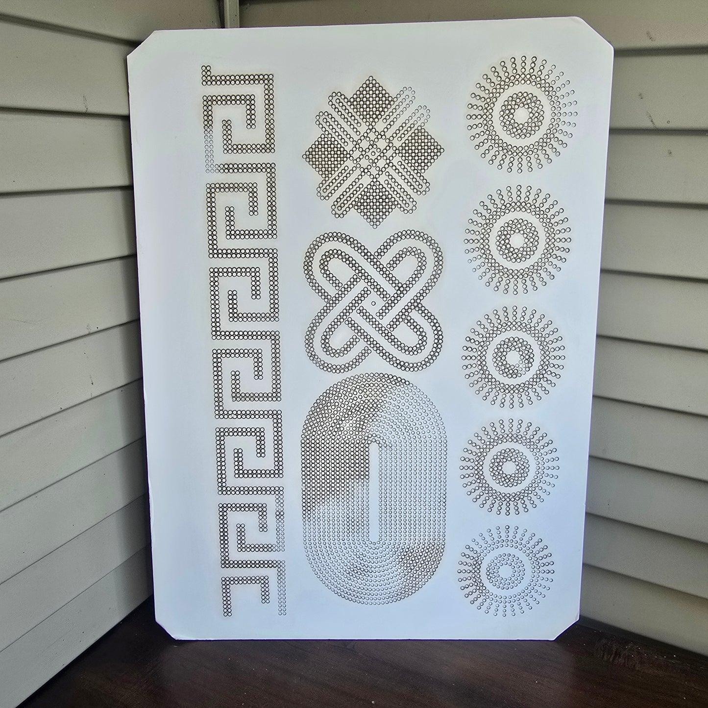 Rhinestones Template (Cardboard) - 48