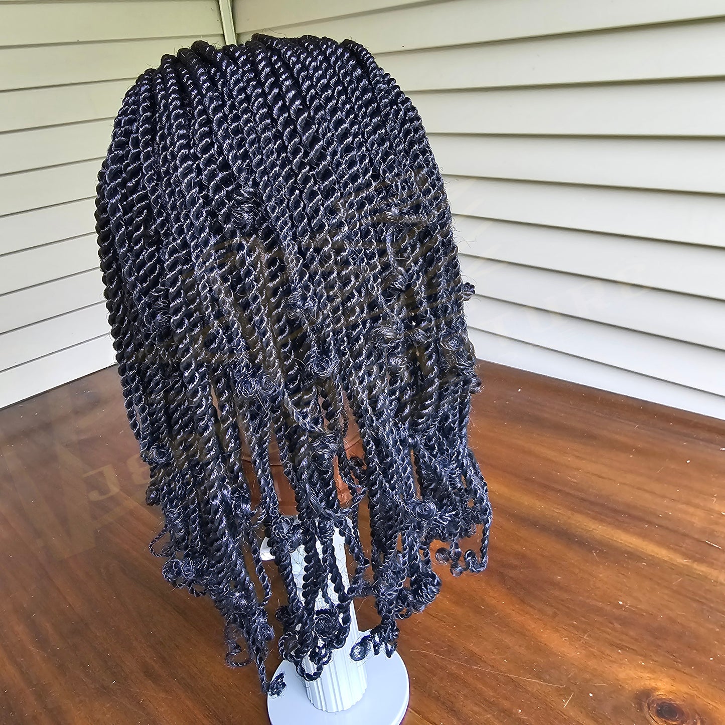 Ayanna Senegalese Twist Full Lace Crotchet Wig - 02 - Synthetic