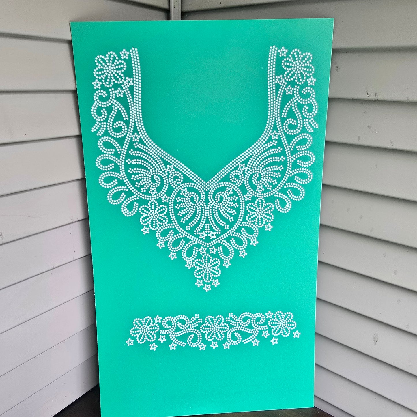 Rhinestones Template (Plastic) - 13