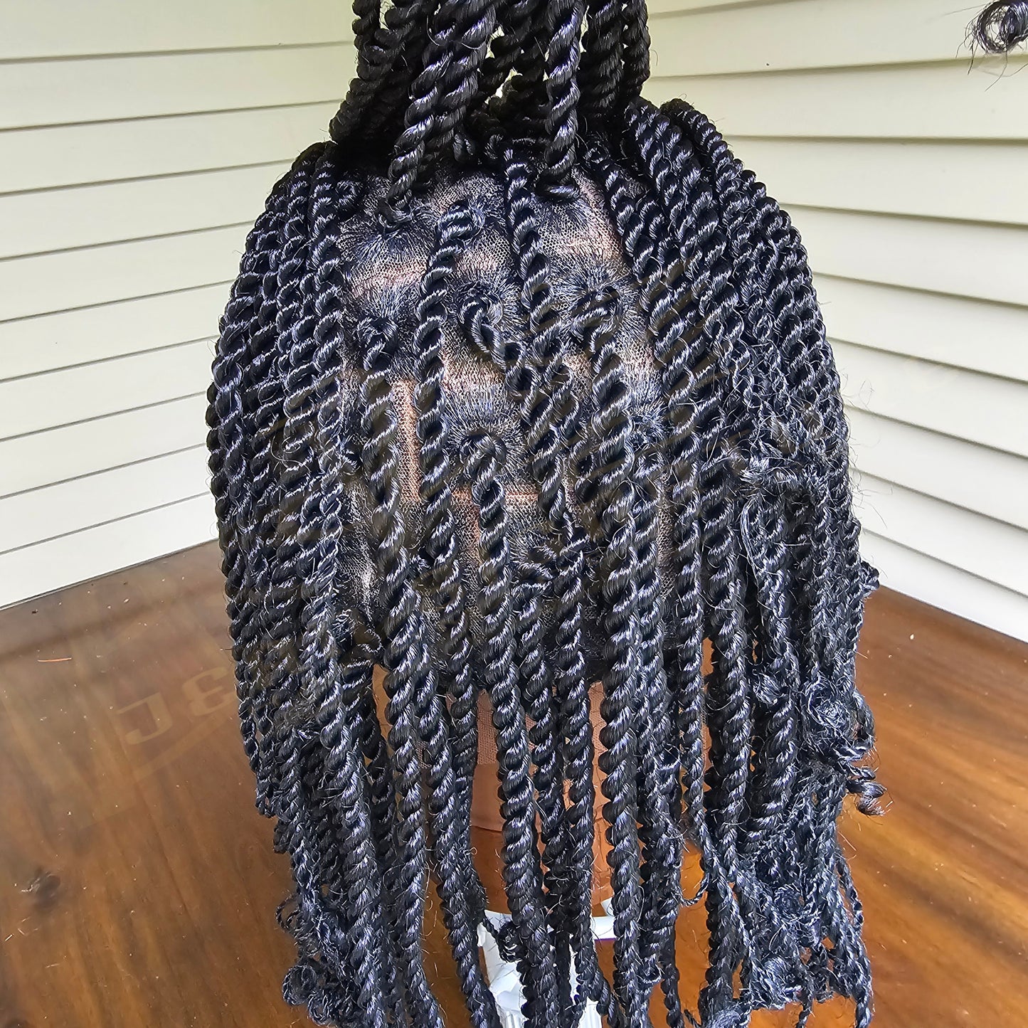 Ayanna Senegalese Twist Full Lace Crotchet Wig - 02 - Synthetic