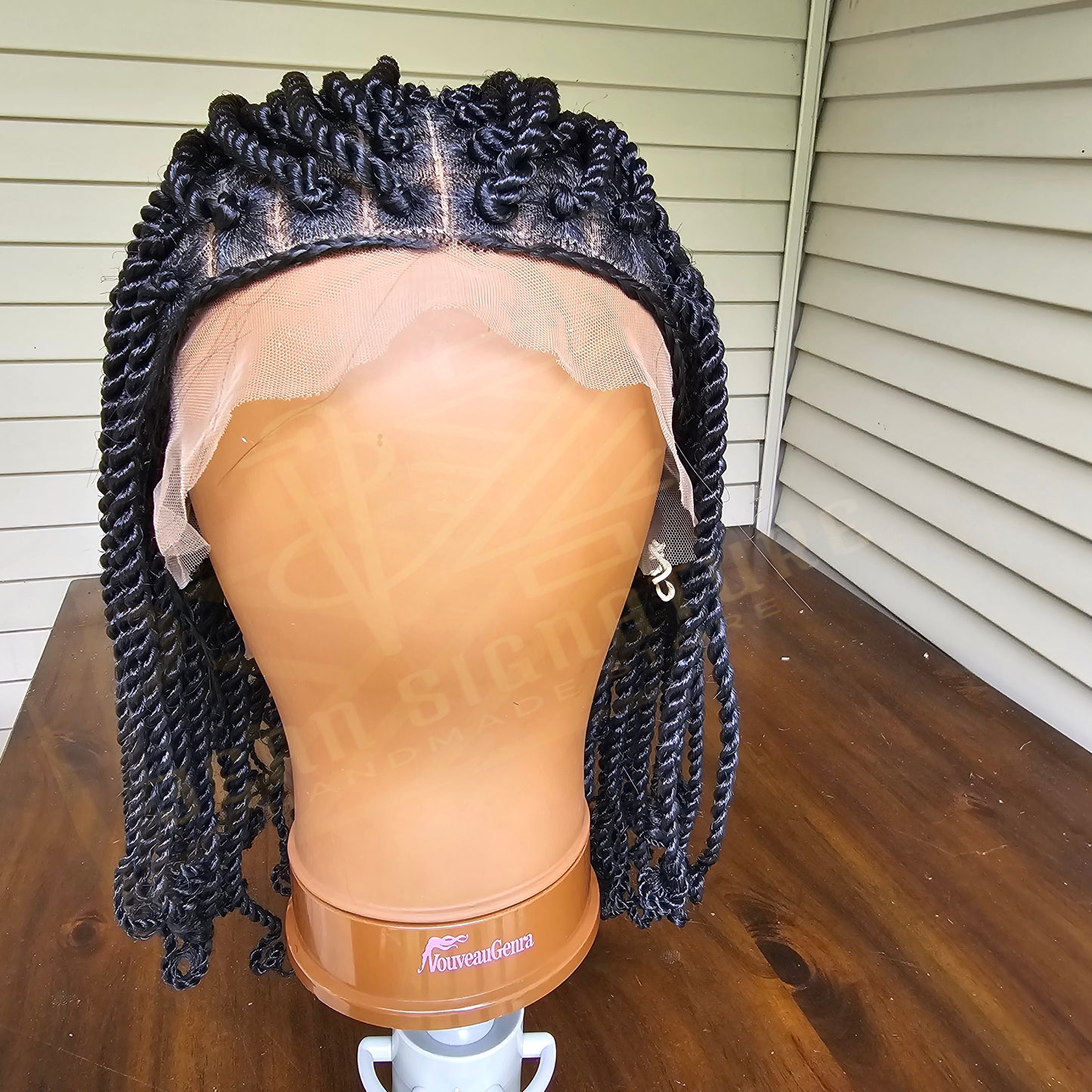 Ayanna Senegalese Twist Full Lace Crotchet Wig - 02 - Synthetic