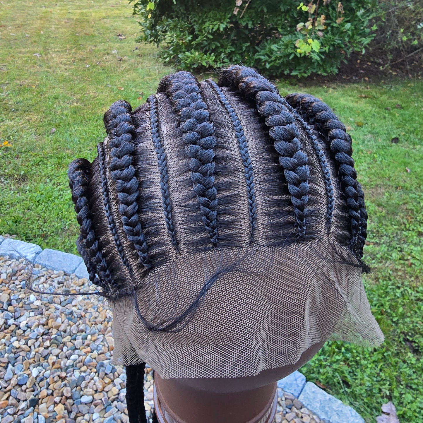 Abeni Braided Full Lace Wig - Synthetic
