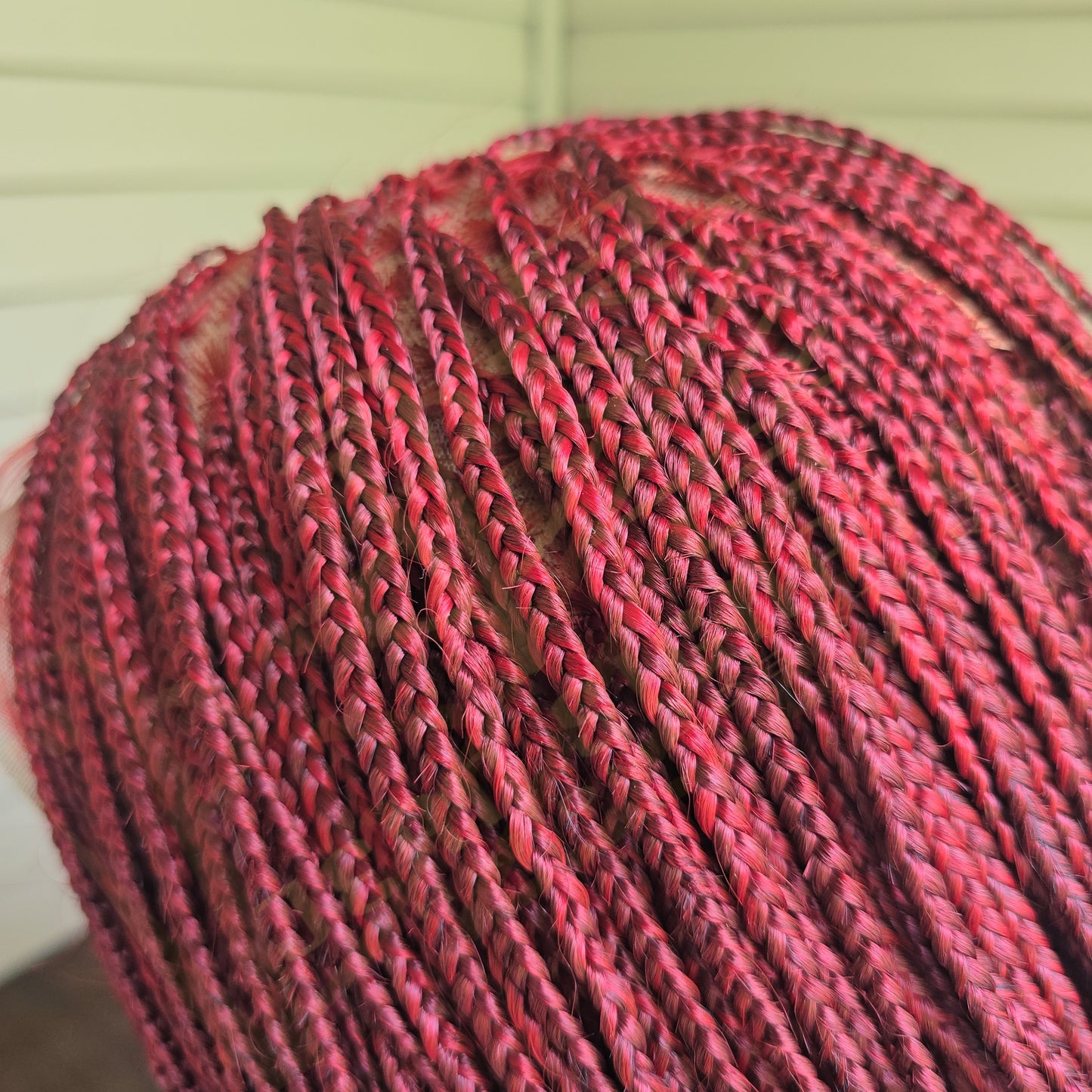 Amaka Braided Full Lace Wig - Synthetic