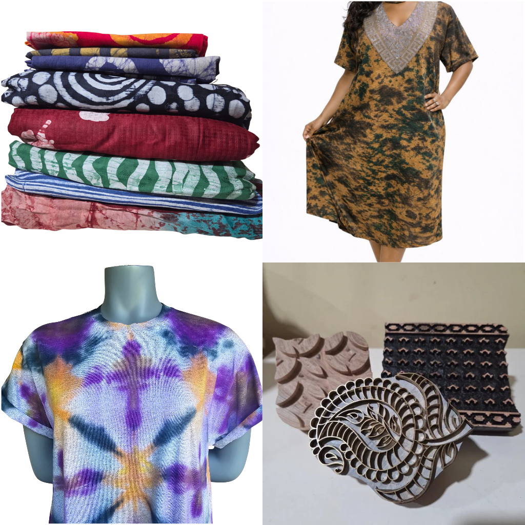 HAND-DYED BATIK & MERCH