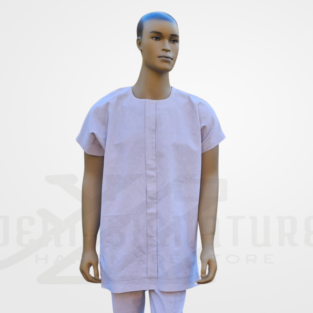 Amare African Men Co-Ord Sets - Ivory