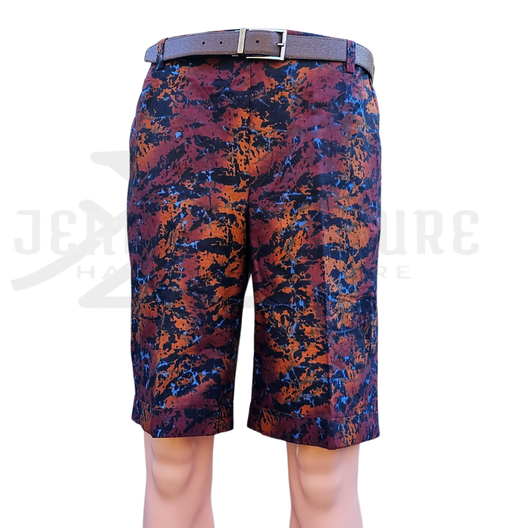 Dara African Print Men Shorts - 01