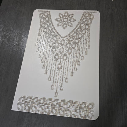 Rhinestones Template (Cardboard) - 01