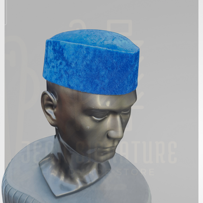 Awo Men Cap 01- Azure