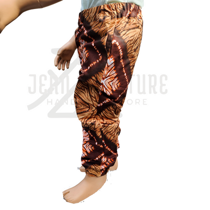 Ara African Print Unisex Joggers (Children) - 02