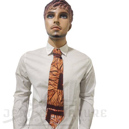 Elewa Men African Print Necktie - 04