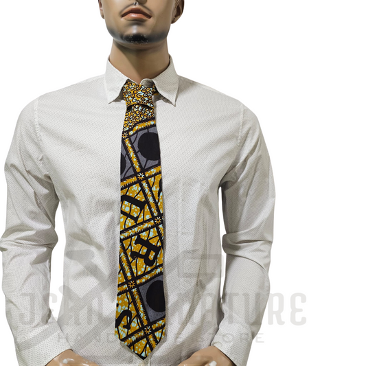 Elewa Men African Print Necktie - 05