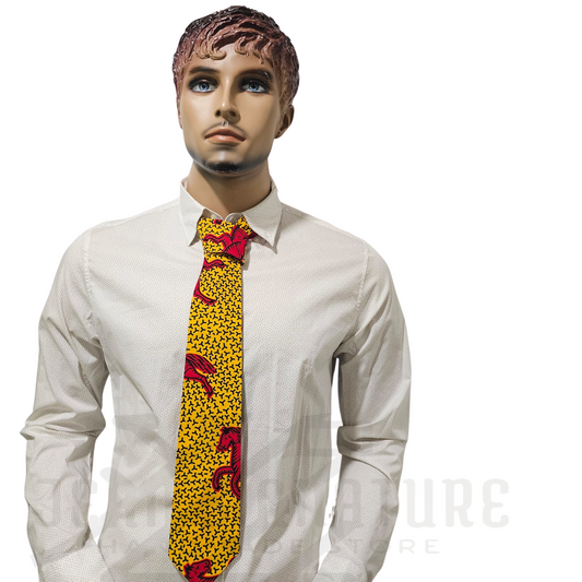 Elewa Men African Print Necktie - 03