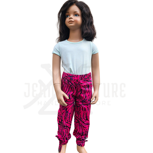 Ara Girls African Print Joggers - 01