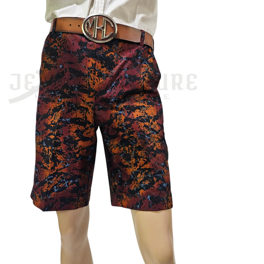 Dara African Print Men Shorts - 01