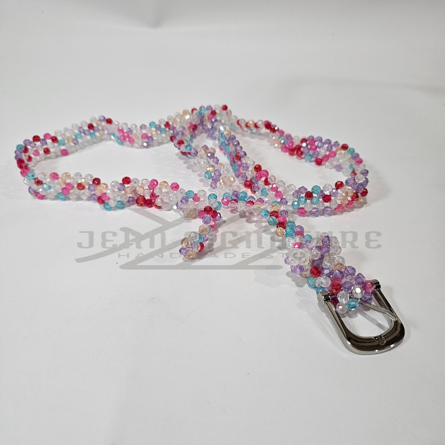 Moyo Beaded Belt -  Clear/Multicolor