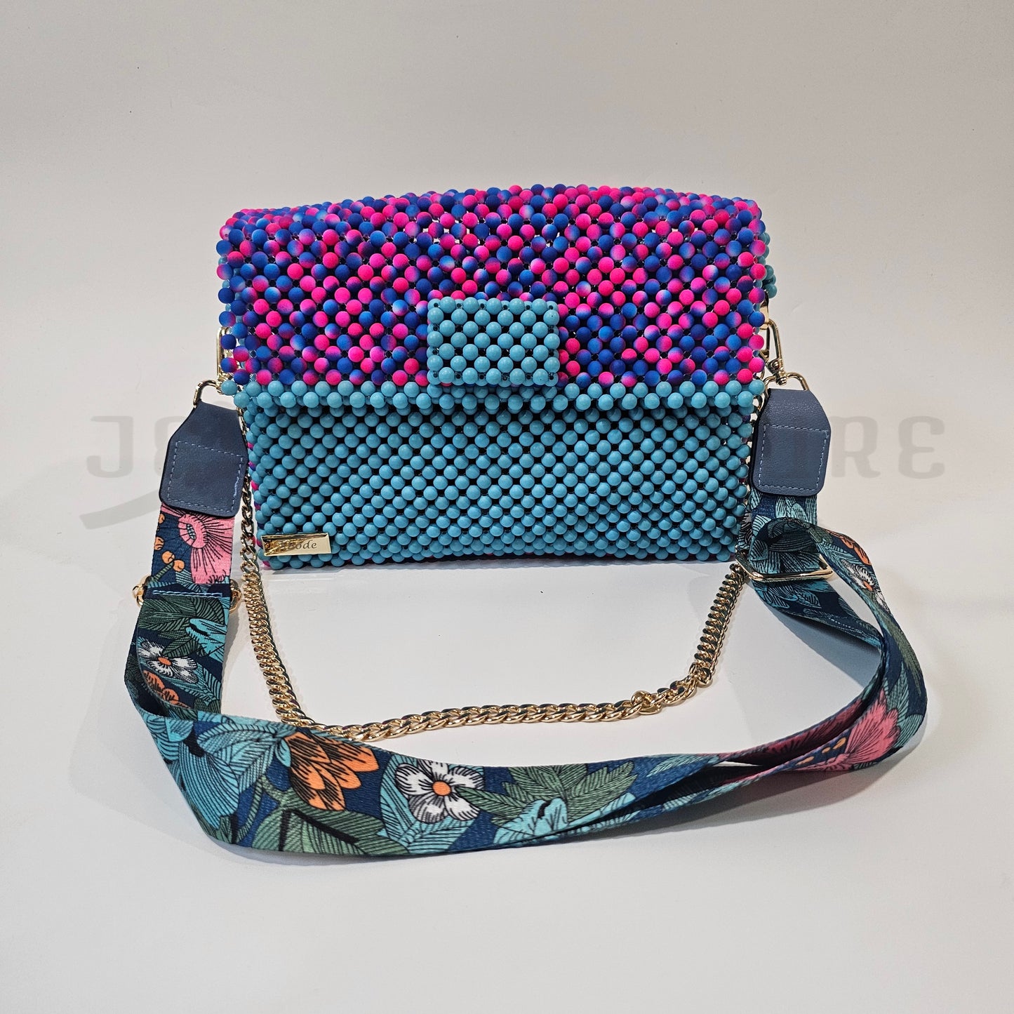 Azul Beaded Handbag