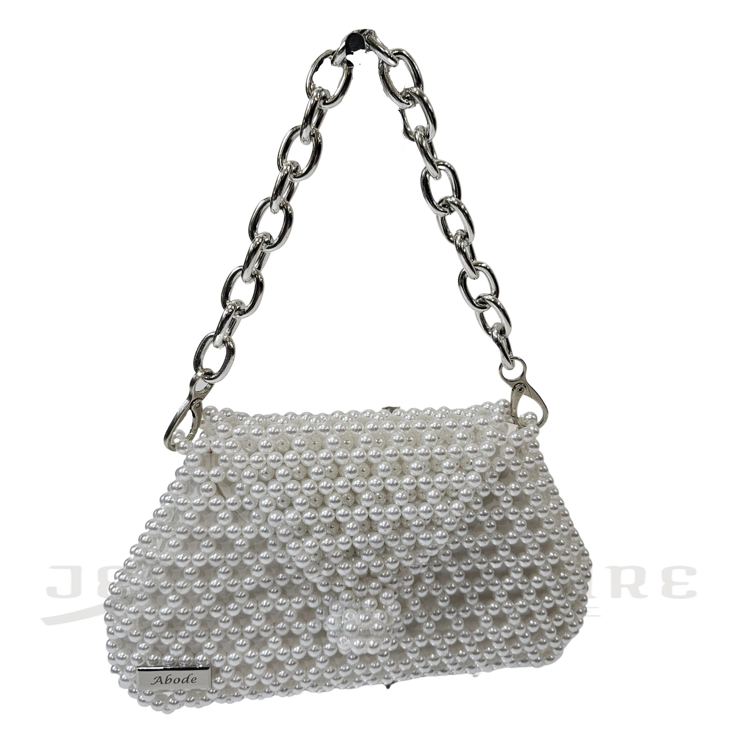 Blanca Beaded Handbag - Ivory