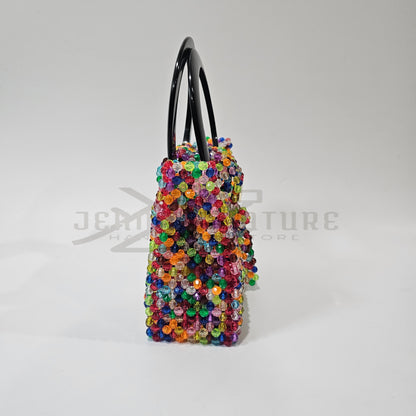 Iris Beaded Handbag - Multicolor