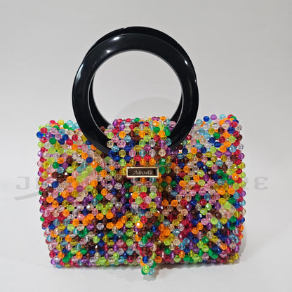 Iris Beaded Handbag - Multicolor