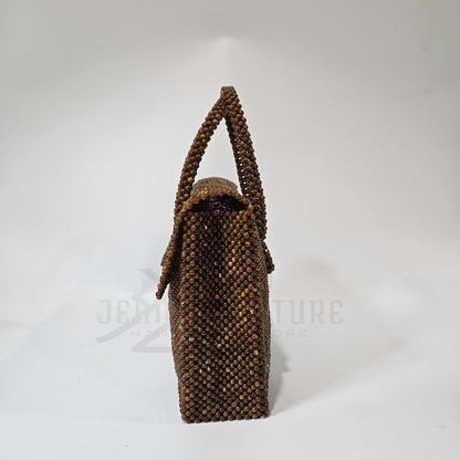 Bruna Beaded Handbag