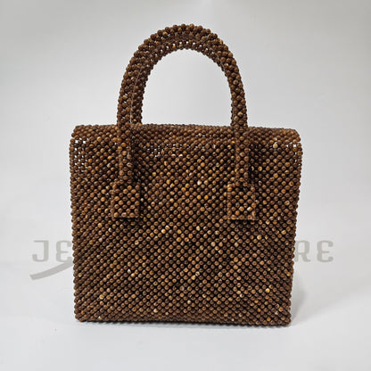 Bruna Beaded Handbag