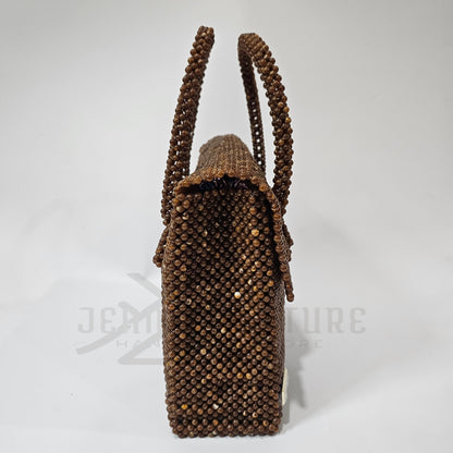 Bruna Beaded Handbag