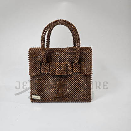 Bruna Beaded Handbag