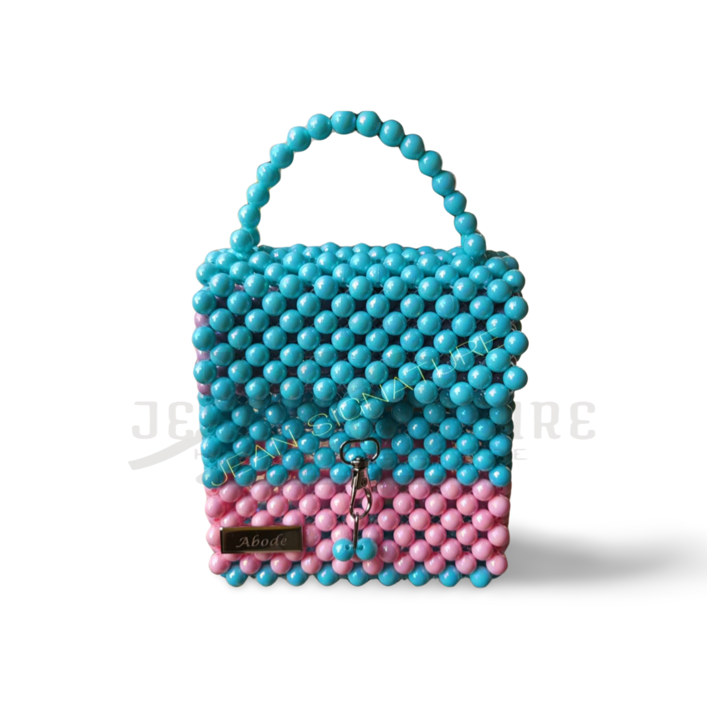 Meka Mini Beaded Handbag - Pastel