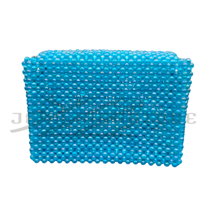 Hermosa Beaded Handbag - Blue