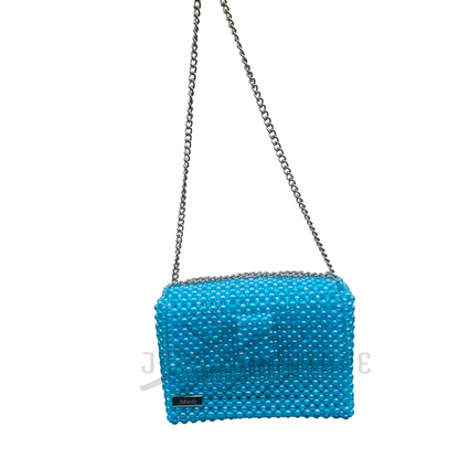 Hermosa Beaded Handbag - Blue