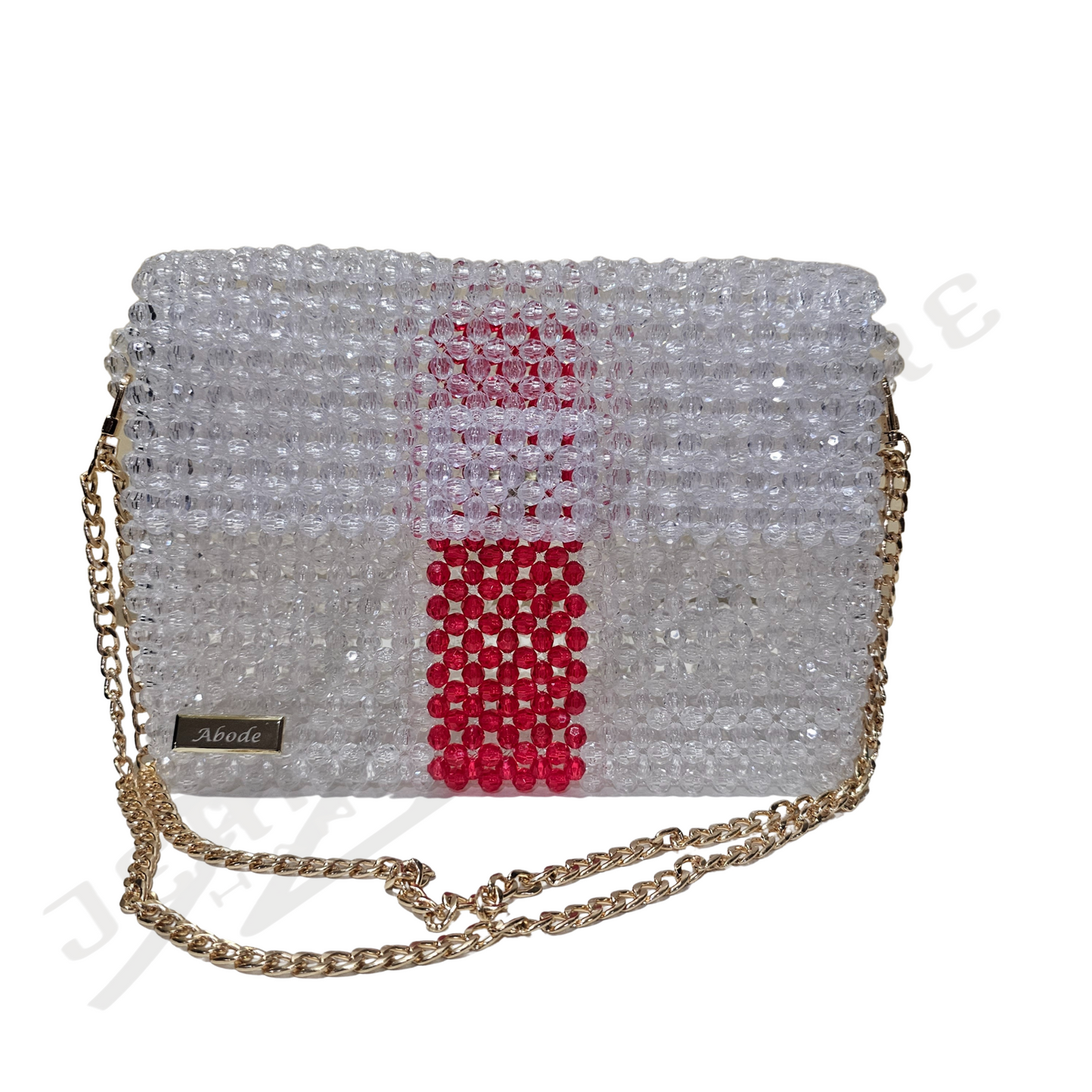 Rosie Beaded Bag - Clear