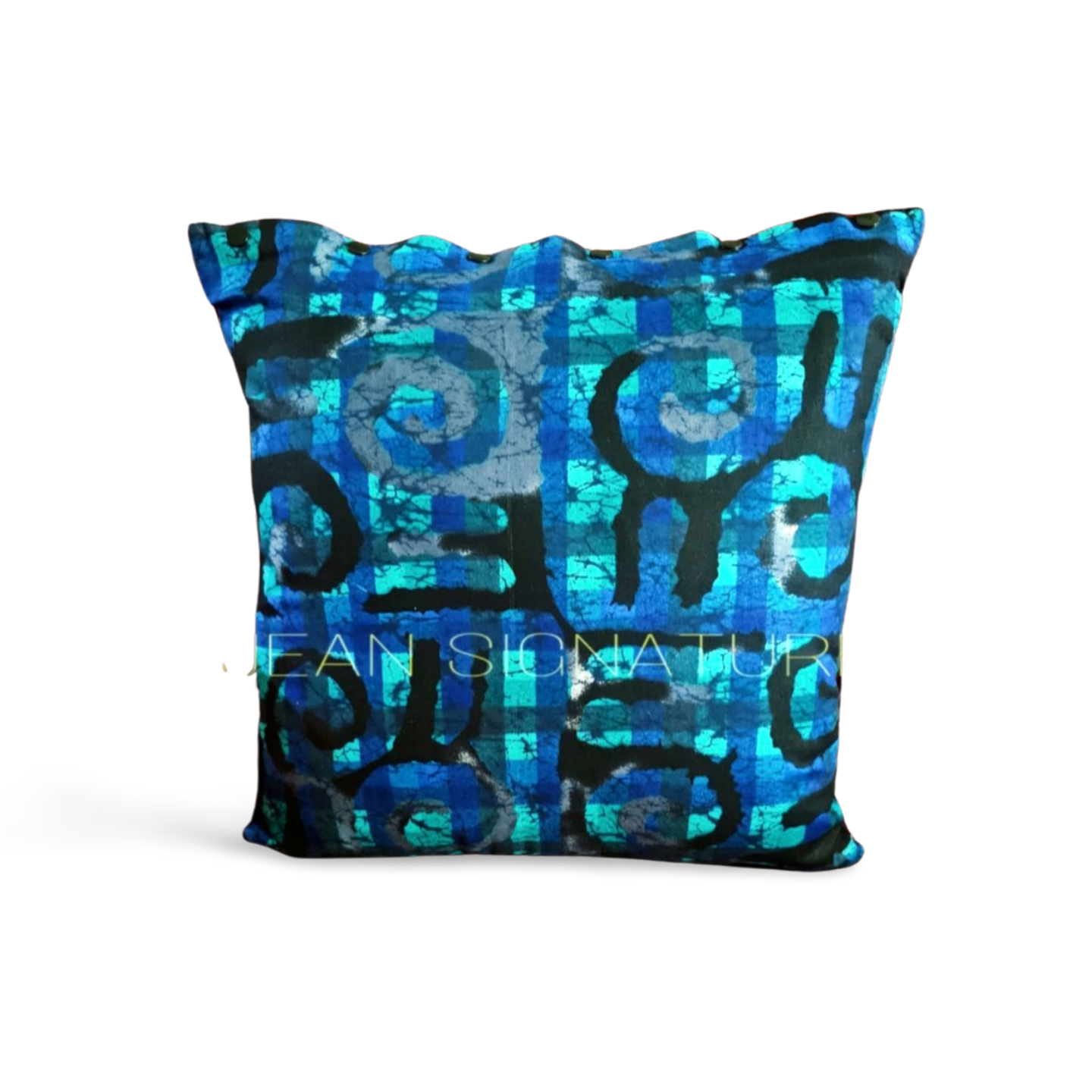 African Print Pillow Cover - 02