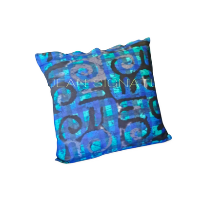 African Print Pillow Cover - 02