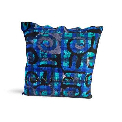 African Print Pillow Cover - 02