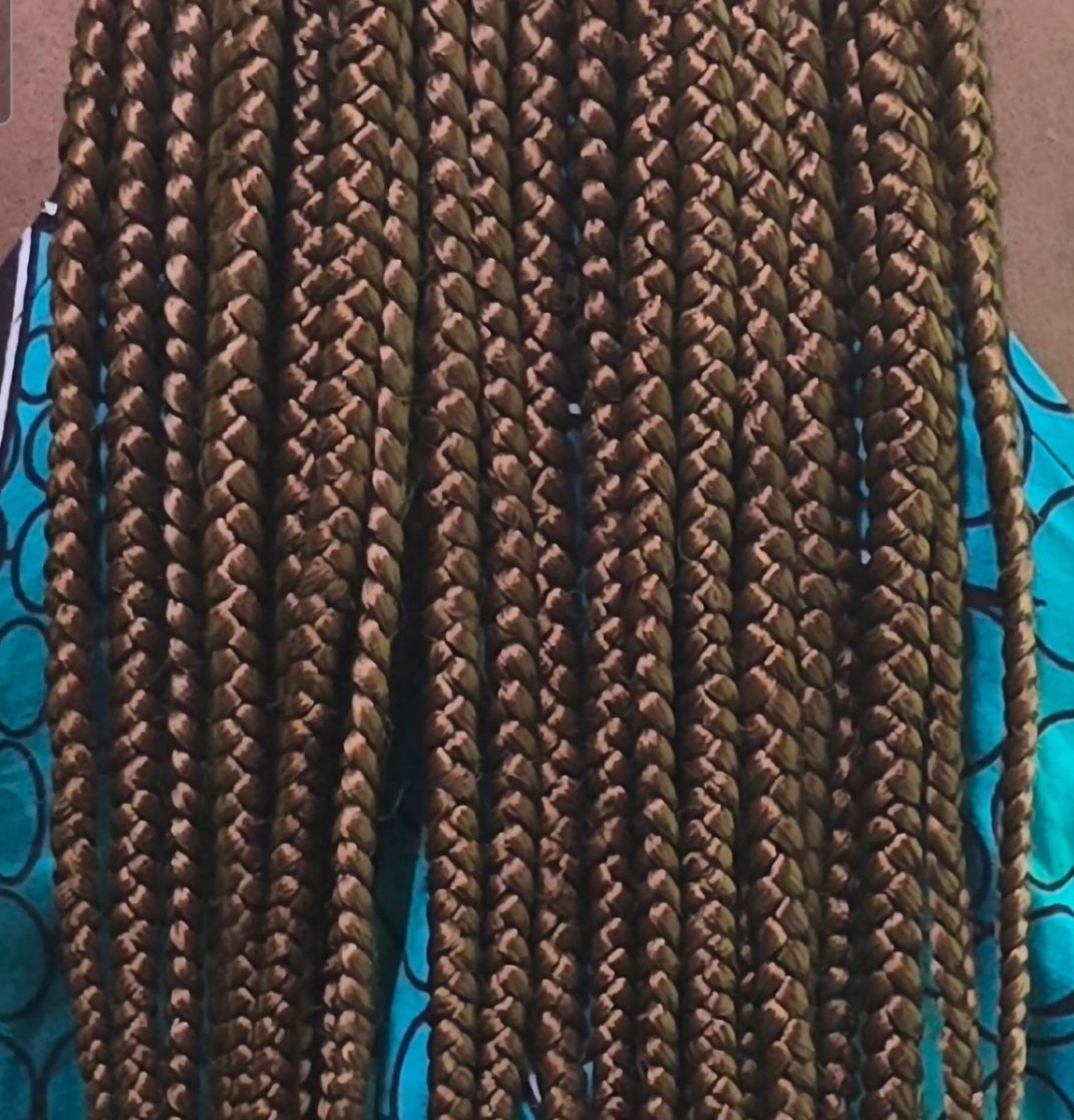 Shade Braided Full Lace Wig - Synthetic