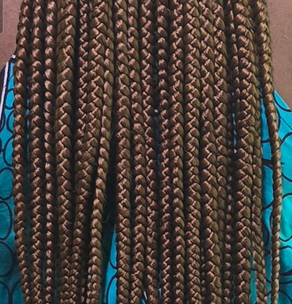 Shade Braided Full Lace Wig - Synthetic