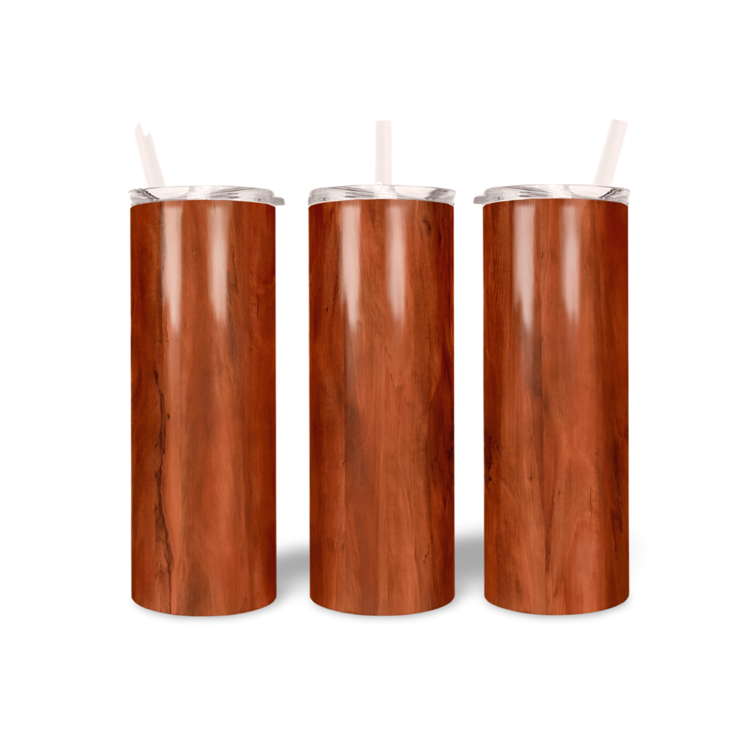 Brown Wood Tumbler - 07