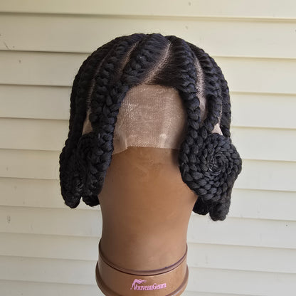 Keita Braided Full Lace Wig (Koroba) - Synthetic