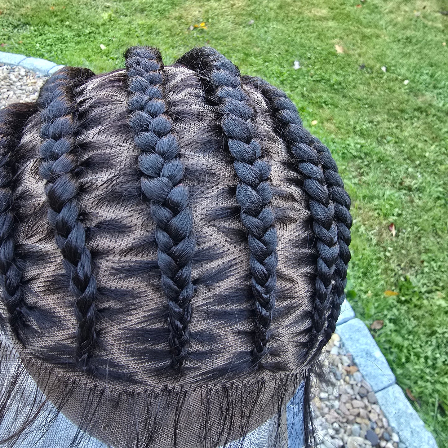 Sika Braided Full Lace Wig - Synthetic