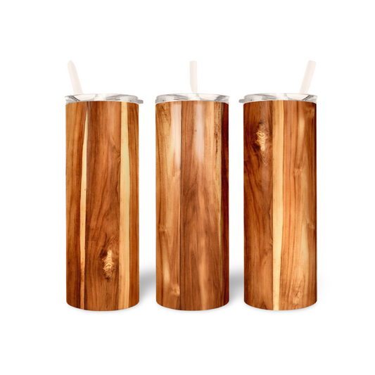 Brown Wood Tumbler - 06