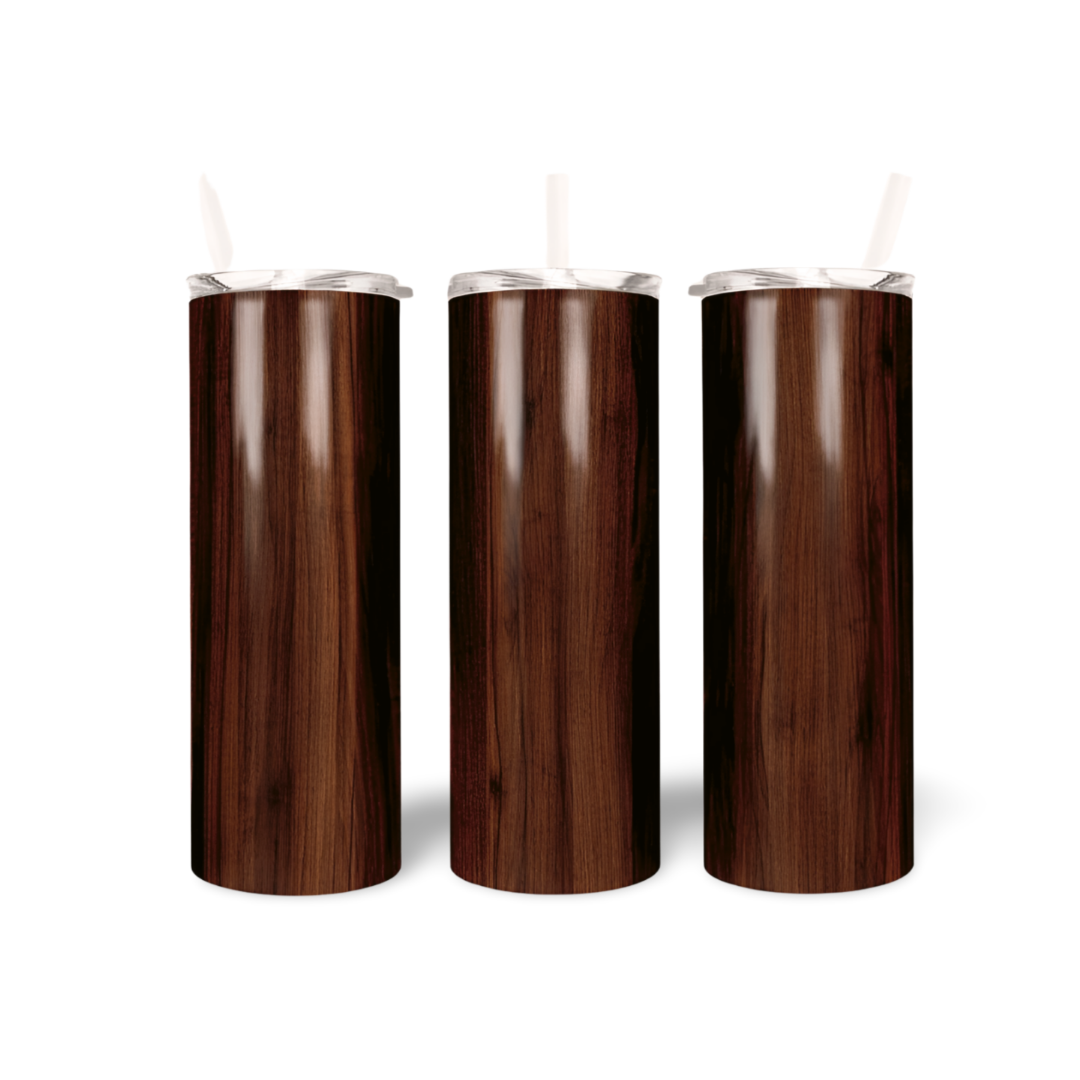 Brown Wood Tumbler - 09