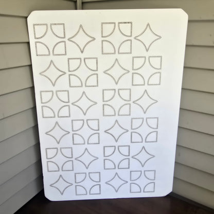 Rhinestones Template & Laser Cut Board Combo - 31