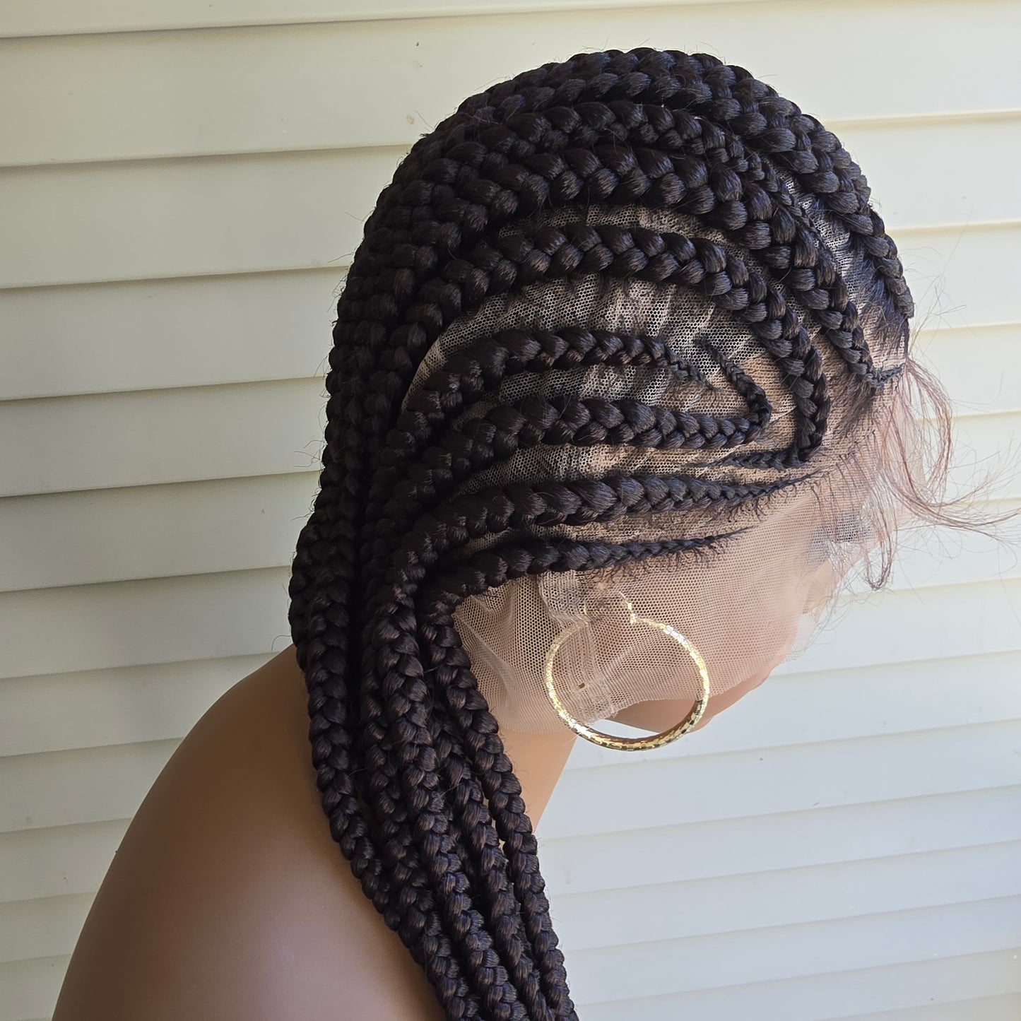 Tene Braided Full Lace Wig - Synthetic